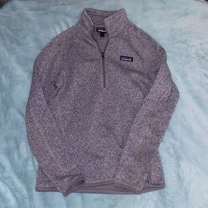Patagonia Purple 3/4 Zip Up